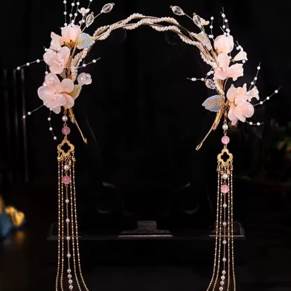 Festival  Headpiece with Gold  Accents